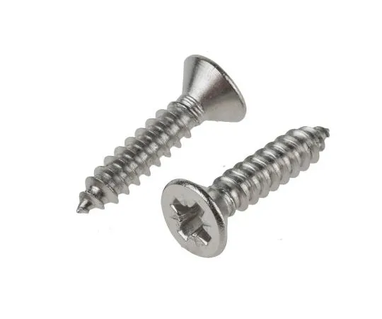 63-7997-55　RS Plain Stainless Steel Self Tapping Screw N°12 x 1in Long 25mm Long　797-6184