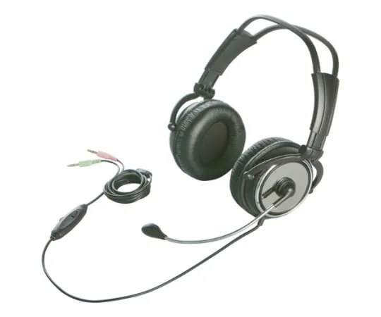 62-4120-82　［Discontinued］Double-Ear Headband Headset Fully Sealed Black　BSHSH11BK