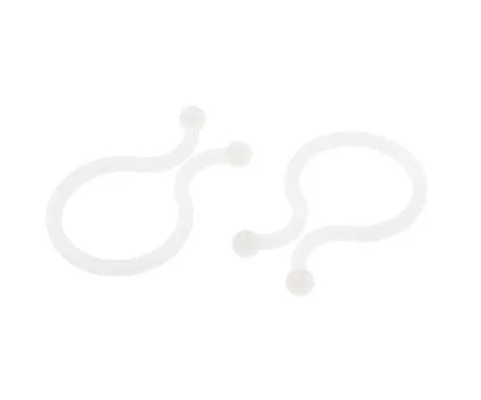 63-8022-82　RS PRO Cable Tie Natural Twist Nylon Twist Lock Clip, 21.3mm Max. Bundle　817-8928