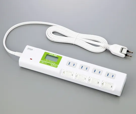 2-5109-01　［Discontinued］Power-Saving Eco Tap 3m (2P)　TAP-S104DW