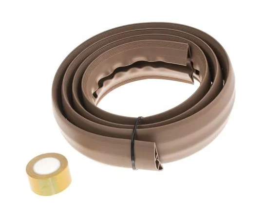 63-8046-92　RS PRO Cable Cover, 14.8mm (Inside dia.), 50.8 mm x 1.83m, Brown　865-9506