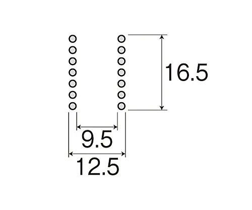 61-0484-54　［Discontinued］Replacement Nozzle HS-627, for Hot Air SMD Removing Machine　HS-627