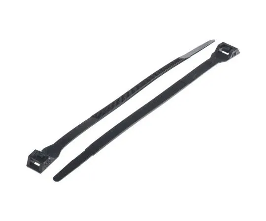 63-8047-05　RS, DK Series Black Nylon Double Locking Cable Tie Cable Tie, 201mm x 9 mm　865-9631