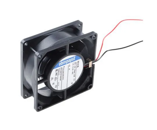 63-8018-13　ebm-papst 8300 Series Axial Fan, 80 x 80 x 32mm, 67m³/h, 4.3W, 24 V dc　8314HL