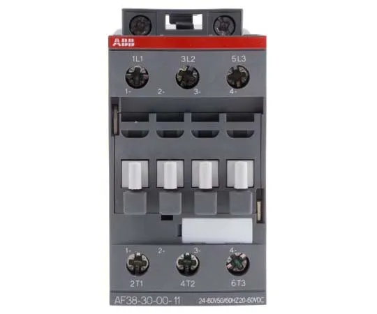 63-7819-82　ABB 3 Pole Contactor, 50 A, 24 V ac/dc Coil, AF Range, 3NO, 18.5 kW　1SBL297001R1100  AF38-30-00-11