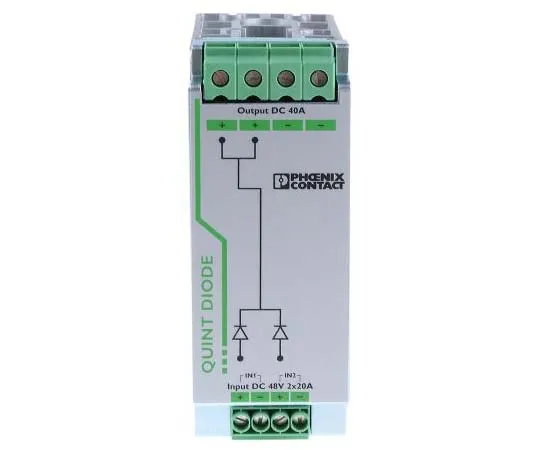 63-7783-23　Phoenix Contact QUINT-DIODE/48DC/2X20/1X40 Series DIN Rail Diode Module for *** with DIN Rail Unit　2320160