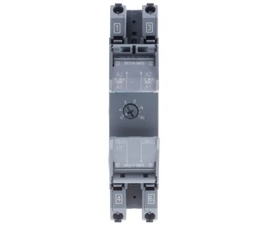 63-8035-49　Siemens Star Delta Single Timer Relay, Screw, 1 → 20 s, DPNO, 2 Contacts, DPST, 12 → 240 V ac/dc　3RP2574-1NW30