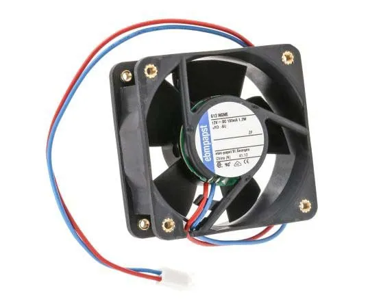 63-7811-30　ebm-papst 600N Series Axial Fan, 60 x 60 x 25.4mm, 35m³/h, 1.2W, 12 V dc　612NGME-RS0