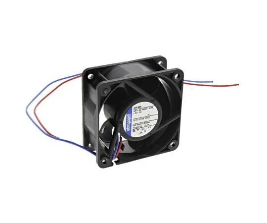 63-7798-06　ebm-papst 620 Series Axial Fan, 60 x 60 x 25mm, 56m³/h, 3.6W, 24 V dc　624HHR