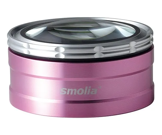 2-3277-21　［Discontinued］LED magnifier (smolia tzc) Pink　3R-SMOLIA-TZCPK