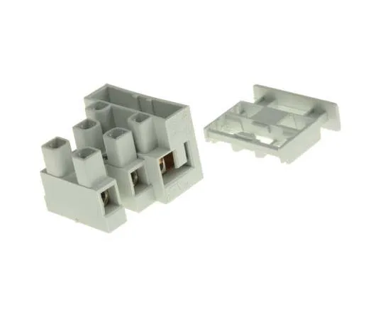63-7787-75　3 Way F***d Terminal Block, 20A 690 V, Screw Down, Nylon　CFTBN/3