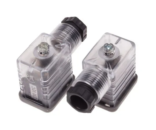 63-8014-85　RS PRO 2P+E DIN 43650 B, Female Solenoid Valve Connector, 250 V dc Voltage　811-8207