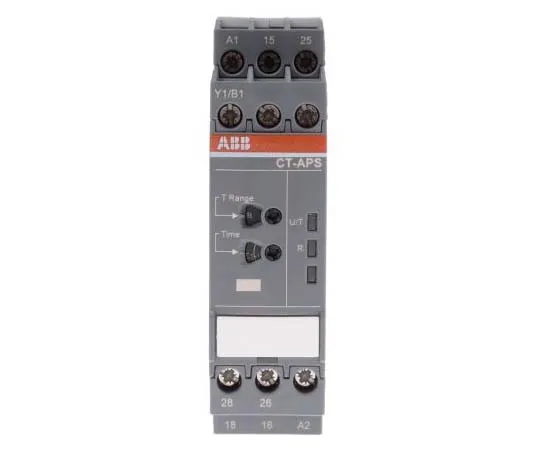 63-7796-07　ABB OFF Delay Single Timer Relay, Screw, 0.05 s → 300 h, DPDT, 2 Contacts, SPDT, 24 → 240 V ac, 24　1SVR730180R3300  CT-APS.22S