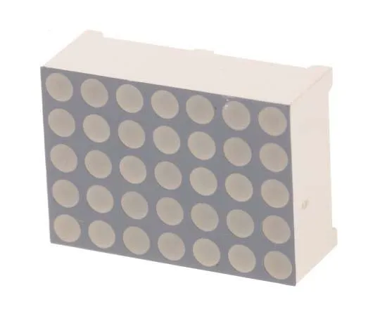 63-7755-11　TA07-11SURKWA Kingbright Dot Matrix LED Display, CA 7 x 5 Dot Matrix Red 90 mcd 17.2mm　TA07-11SURKWA
