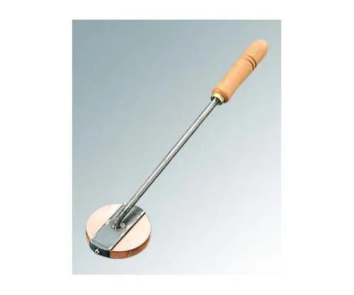 61-7929-68　［Discontinued］Wooden Handle Caramelizer Round Copper　3621000