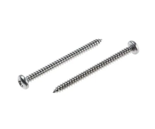 63-7997-42　RS Pro Plain Stainless Steel Self Tapping Screw N°8 x 2in Long 50mm Long　797-6140