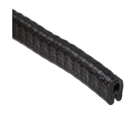 63-7767-25　RS PRO PVC Black Edge Protector Strip, 20m x 8.5mm x 5.6mm　727-6037