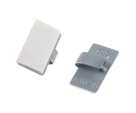 63-8022-80　RS PRO Adhesive Clip White Self Adhesive Metal Clip　817-8921