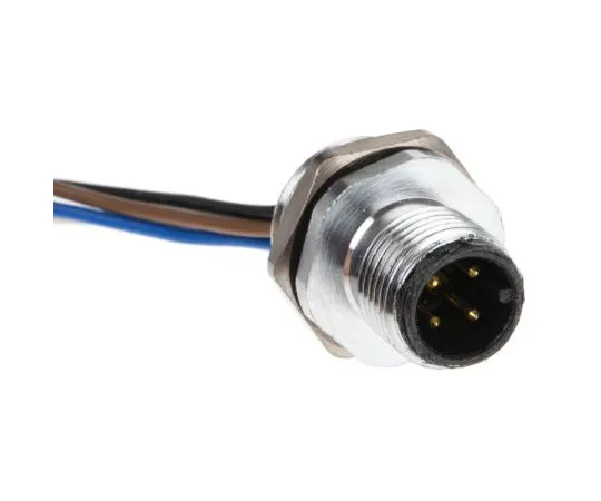 63-8053-26　RS PRO M12 Panel Mount Connector, 4 contacts Plug　877-1145