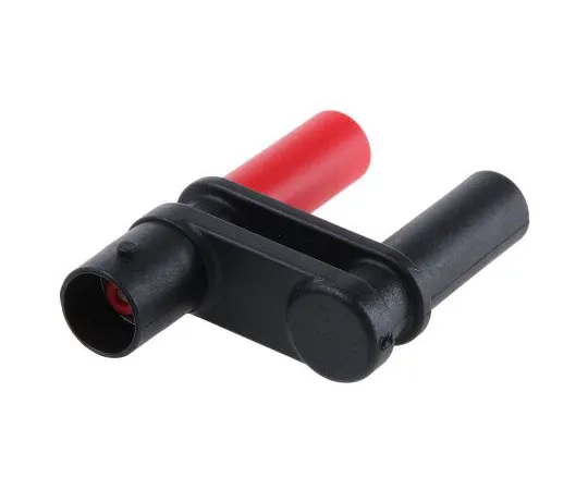 63-7984-07　Schutzinger Black, Female, Male Test Connector Adapter and Nickel Plated - Socket Size: 4 (Dia.)mm　SABNC 7006 / F / SW