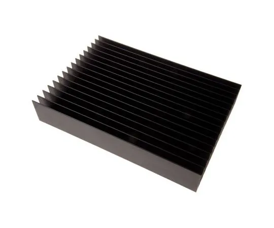 63-7969-86　Heatsink, Dragon 72 Flood, OSLON 72 Flood, 280 x 50 x 190mm, Screw　ILA-HSINK-280X190X50MM-BLK-K