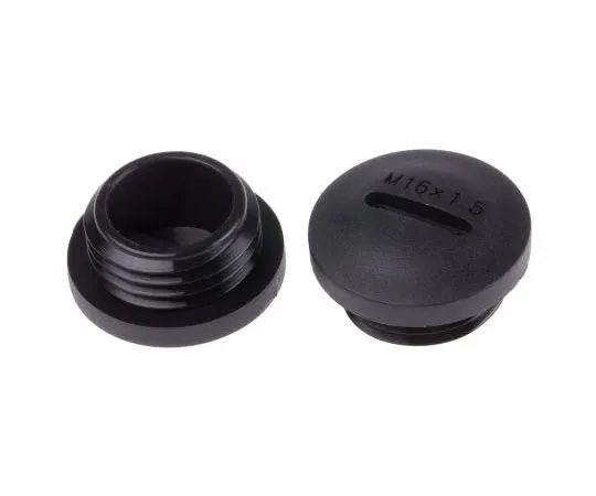 63-8047-26　RS PRO M16 x 1.5 Blanking Plug, Nylon 66, 15.7mm, Threaded　865-9748