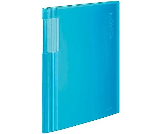 61-0559-55　［Discontinued］Clear Book A4 Vertical Fixed-Type 40-Sheets Pocket Light Blue　ラ-N40LB