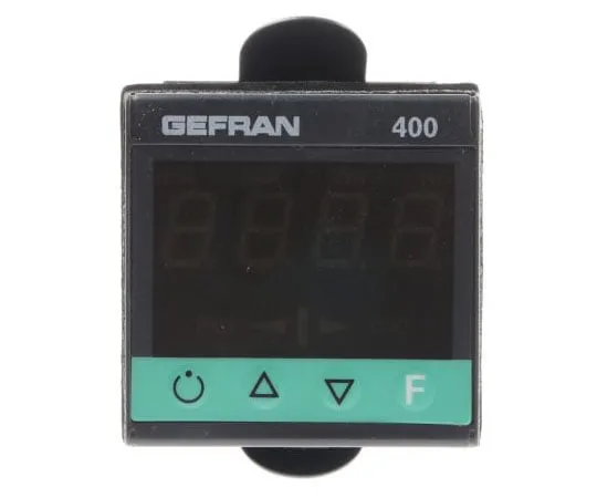 63-7998-85　Gefran 400 PID Temperature Controller, 48 x 48 (1/16 DIN)mm, 2 Output Logic, Relay, 100 → 240 V ac Supply Voltage　400-DR-1-000