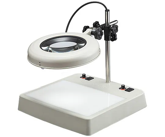 2-3092-16　［Discontinued］LED Lighting Magnifier LEK-CL Wide T 2 Magnifications　LEK Wide-CL 2x