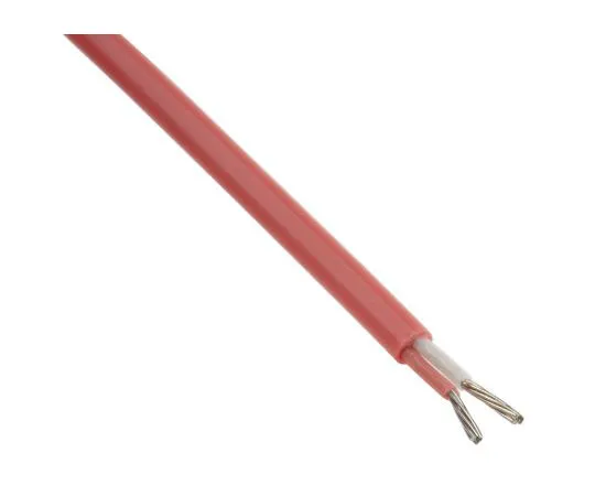 63-8032-47　Thermocouple & Extension Wire Type N, -75 → +260 °C 2 Core PFA Teflon Sheath 10m　827-5744