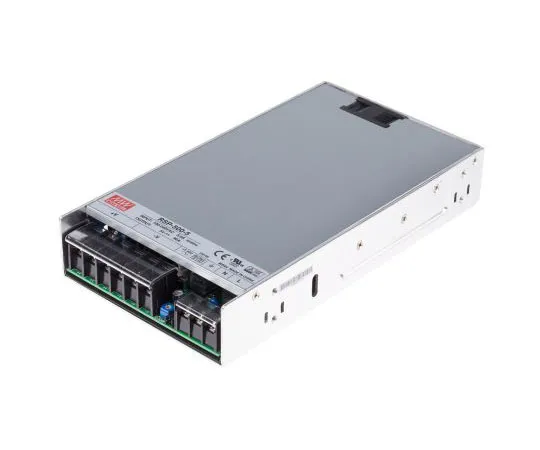 63-8021-15　Mean Well 450W 1 Output Embedded Switch Mode Power Supply SMPS, 90A, 5V dc Enclosed　RSP-500-5RS