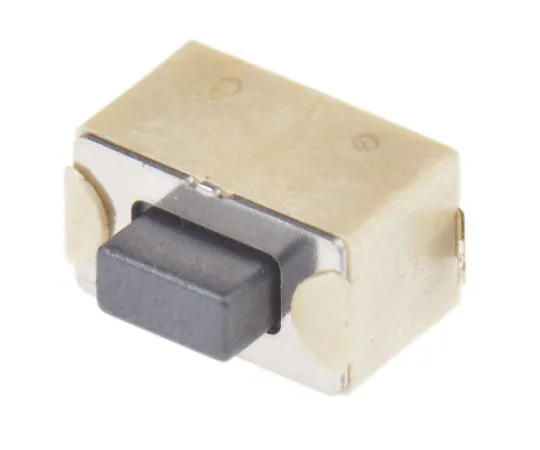 63-7974-83　Black Tactile Switch, Single Pole Single Throw (SPST) 50 mA @ 12 V dc 1.5mm Surface Mount　434123050816