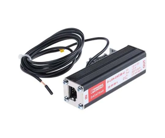 63-7796-90　Phoenix Contact Cat5e RJ45 Female Adapter D-LAN-CAT.5E-U Series　2859084