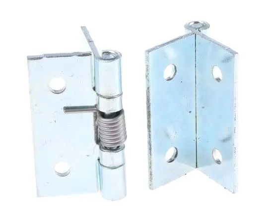 63-7765-25　RS PRO Zinc Plated Stainless Steel Piano Style Hinge, 50mm x 50mm x 2mm　726-4096