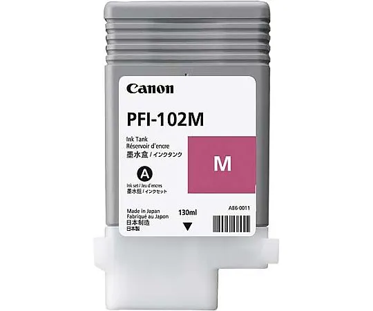 61-0515-80　［Discontinued］Canon Genuine Ink Cartridge PFI-102M (Magenta)　0897B001