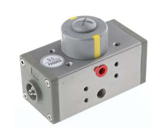 63-8006-96　RS Double Acting Actuator Valve Extruded Aluminium Alloy 5 Way, 1/8in Pipe Size　805-6036