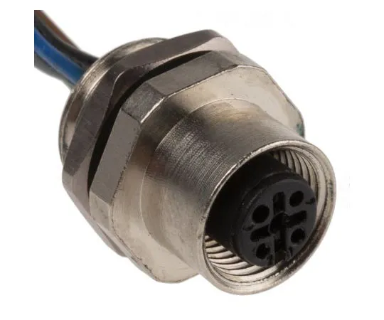 63-8053-17　RS PRO M12 Panel Mount Connector, 5 contacts Socket　877-1113