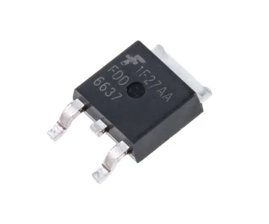 63-7810-60　FDD6637 P-Channel MOSFET, 55 A, 35 V PowerTrench, 3-Pin DPAK ON Semiconductor　FDD6637