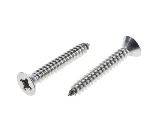 63-7997-54　RS Pro Plain Stainless Steel Self Tapping Screw N°12 x 1.1/2in Long 38mm Long　797-6181
