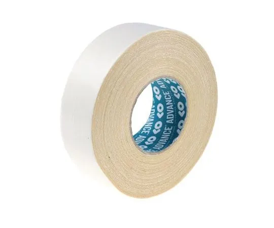 63-7957-59　Advance Tapes AT302 White Double Sided Cloth Tape, 50mm x 50m, 0.25mm Thick　AT302