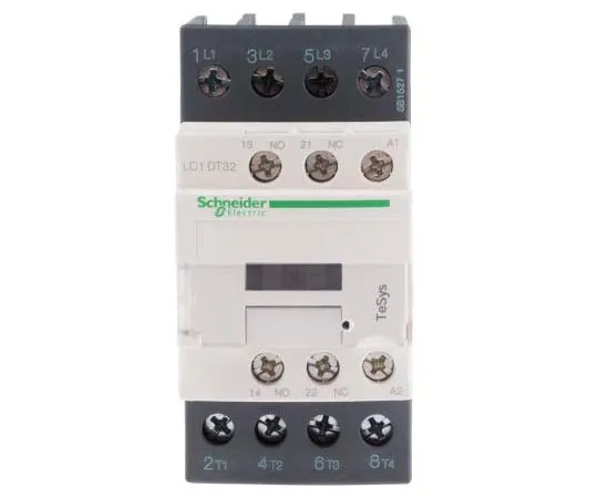 63-7791-98　Schneider Electric 4 Pole Contactor, 32 A, 230 V ac Coil, TeSys D, 4NO　LC1DT32U7