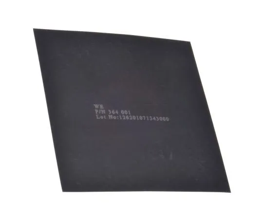 63-8030-06　Wurth Elektronik Ferrite Shielding Sheet, 120mm x 120mm x 0.1mm　364001