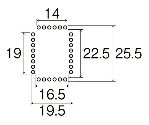 61-0484-53　［Discontinued］Replacement Nozzle HS-626, for Hot Air SMD Removing Machine　HS-626