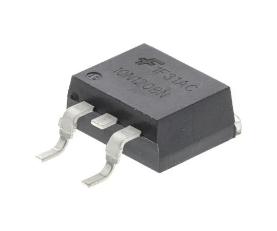 63-8009-87　ON Semiconductor HGT1S10N120BNST IGBT, 80 A 1200 V, 3-Pin D2PAK (TO-263)　HGT1S10N120BNST