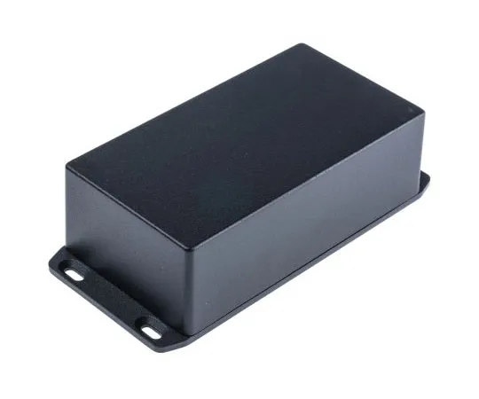 63-8023-63　Hammond 1590, Die Cast Aluminium Enclosure, IP54, Flanged, 153 x 83.1 x 50.4mm　1590P1FLBK