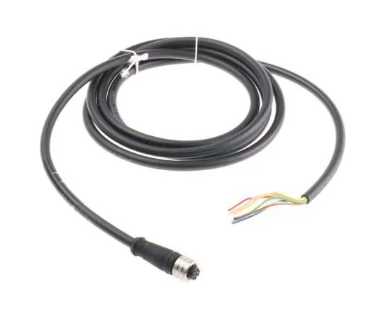 63-7801-14　Brad, Micro-Change Series, Straight M12 to Unterminated Cable assembly, 8 Core 2m Cable　1200650951