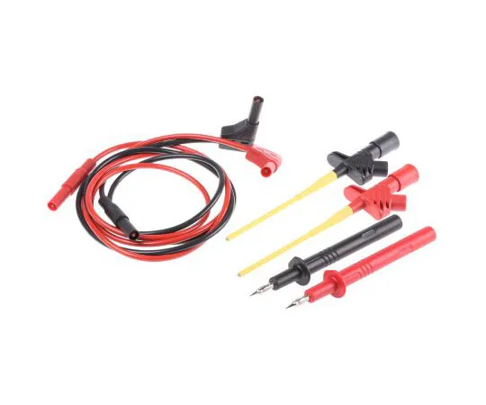 63-7961-18　Hirschmann Test Lead Kit With Clamp Type Test Probe KLEPS 2600 Black (972 306 100), Clamp Type Test Probe KLEPS 2600　972 341 001