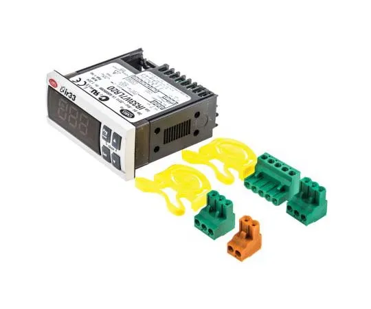 63-7795-15　Carel IR33 Panel Mount PID Temperature Controller, 76.2 x 34.2mm, 2 Output Relay, 24 V ac/dc, 115 → 230 V ac, 12　IR33W7LR20