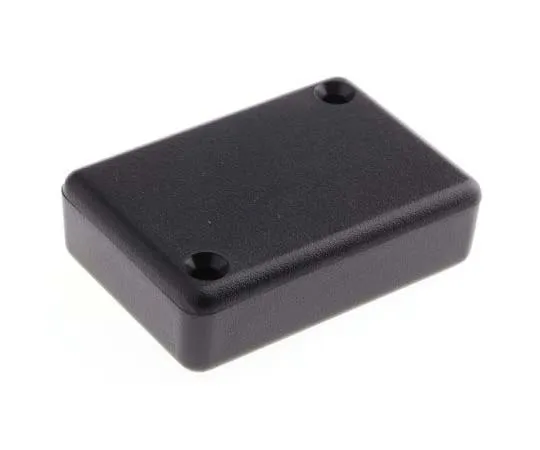 63-7786-76　Hammond 1551, ABS Enclosure, IP54, Flanged, 50 x 35 x 15mm　1551FBK