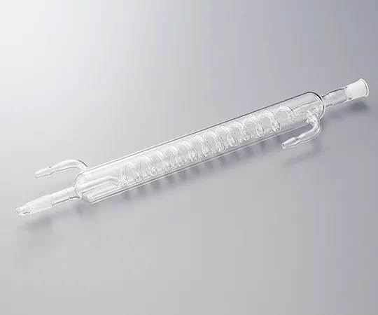 3-6729-01　［Discontinued］Coil Condenser (Quartz made) 200mm　SJJ-200